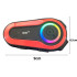 Motocikla ķiveres Bluetooth interkoms ar mikrofonu, RGB apgaismojumu un USB-C, Q08 2X