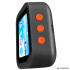 Viedais AI pulkstenis ar skārienekrānu, Bluetooth, skaļruni un LED apgaismojumu, 11,5 × 8 × 7 cm