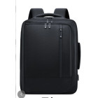 Ceļojumu mugursoma ar USB pieslēgvietu, klēpjdatora nodalījumu, melna, 19 l, 45cm x 32cm x 14cm