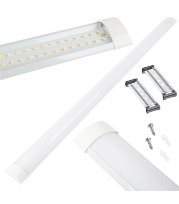 LED virsapmetuma gaismeklis, 28 W, auksti balta gaisma, 120 cm