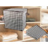 Auduma organizators skapim gultasveļai un apģērbam, salokāms, 100 l, 50cm x 50cm x 40cm