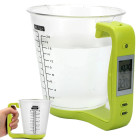 Elektroniskie virtuves svari-krūze ar LCD displeju, 1 kg/1 g