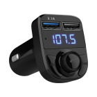 FM raidītājs ar Bluetooth, MP3 atskaņotāju un 2 USB portiem