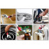 Universālo Snap'n Grip uzgriežņu atslēgu komplekts, 9–32 mm