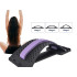 Muguras stiepšanas un masāžas balsts Back Massage Magic, 16 × 38 × 25 cm