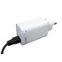 Ātrās uzlādes tīkla lādētājs ar USB-A un 2 USB-C pieslēgvietām, Quick Charge, 65 W, PD-71
