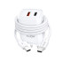 Tīkla lādētājs KLGO ar USB-C un USB-A pieslēgvietām un USB-C/USB-C kabeli, PD-22, 35 W