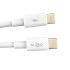 Tīkla lādētājs KLGO ar USB-C un USB-A pieslēgvietām un USB-C/USB-C kabeli, PD-22, 35 W