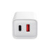 Tīkla lādētājs KLGO ar USB-C un USB-A pieslēgvietām un USB-C/USB-C kabeli, PD-22, 35 W