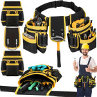 Daudzfunkcionāla instrumentu josta ar 22 kabatām un āmura turētāju, līdz 120 cm