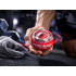 Žiroskopiskā treniņu bumba plaukstām un rokām ar LED, Powerball Gyro Ball, 7cm x 5,5cm