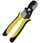 Kabeļu griešanas un izolācijas noņemšanas knaibles CrV MAX CUT, 180MM, 1,3/1,6/2,0/2,6/3,3MM, 15MM