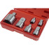 Adapteru komplekts sprūdrata atslēgām, 6 gab., M/F, 1/4"-3/8"-1/2"-3/4"