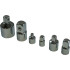 Adapteru komplekts sprūdrata atslēgām, 6 gab., M/F, 1/4"-3/8"-1/2"-3/4"
