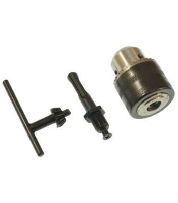 Urbja patrona ar atslēgu un SDS adapteri, 1/2'' 1.5-13MM 3X