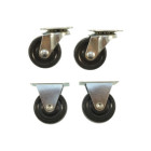 Gumijas mēbeļu ritentiņu komplekts 2+2 40MM