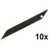 Asmeņi tapetēšanas nazim PRECISION SK-5 BLACK, 9 mm, 10 gab.
