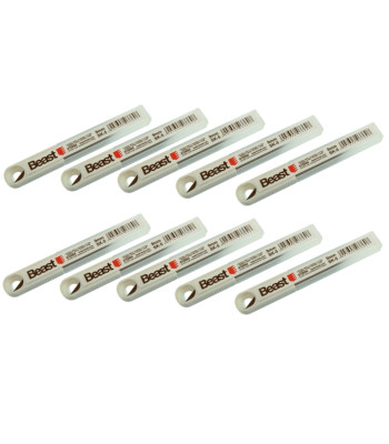 Tapetnaža asmeņi PRECISION, SK-5, melni, 10 komplekti (100 asmeņi), 9 mm