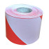 Brīdinājuma marķēšanas lente, sarkanbalta, RED/WHITE, 75MM x 250M