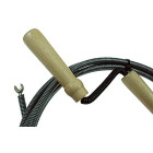 Kanalizācijas tīrīšanas spirāle Heavy Duty, 10 mm x 15 m