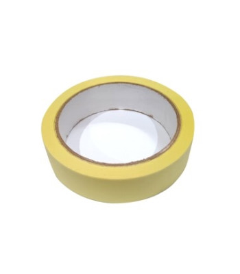Dzeltena papīra krāsotāju līmlente 25 mm x 25 m