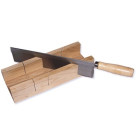Rokas zāģis ar leņķzāģēšanas kasti WOOD 300/250MM