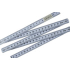 Plastmasas saliekamais lineāls, 1 m