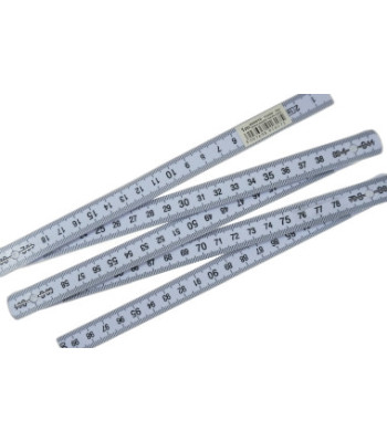 Plastmasas saliekamais lineāls, 1 m