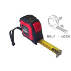 Pašbloķējoša tērauda mērlente SELF-LOCK CE, CLASS II, 5Mx19MM