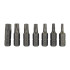 Skrūvgriežu uzgaļu komplekts ar turētāju, magnētiski, CR-V, 33 uzgaļi un 2 adapteri — PZ x7, PH x7, SL x5, HEX x6, TORX x7