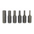 Skrūvgriežu uzgaļu komplekts ar turētāju, magnētiski, CR-V, 33 uzgaļi un 2 adapteri — PZ x7, PH x7, SL x5, HEX x6, TORX x7