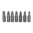 Skrūvgriežu uzgaļu komplekts ar turētāju, magnētiski, CR-V, 33 uzgaļi un 2 adapteri — PZ x7, PH x7, SL x5, HEX x6, TORX x7