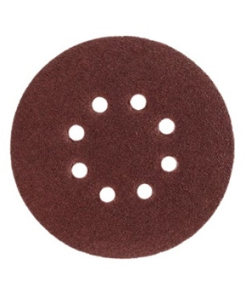Slīpēšanas diski ar līplenti, 20 gab., 8 caurumi, P240, 125 mm, 20X