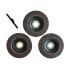 Lamelārā slīpripa tērauda un koka slīpēšanai, 3 gab., P80, 115MM/22MM, 3X