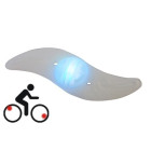 Mirgojoša LED lampiņa velosipēda spieķiem, LED BIKE 3-FUNCT. PP