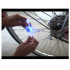 Mirgojoša LED lampiņa velosipēda spieķiem, LED BIKE 3-FUNCT. PP
