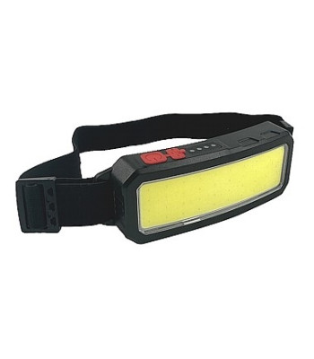 Darbnīcas galvas lukturis ar platu gaismas leņķi, LED, USB, 3 režīmi, 40 LED, 400/100 lm, 800 mAh