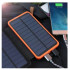Salokāma saules enerģijas powerbanka ar lukturīti, 4 saules paneļiem, 20000 mAh, Li-Polymer, 15.5*8*3.3CM