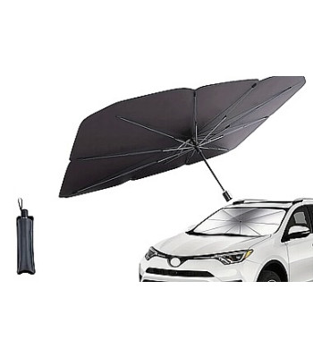 Salokāms automašīnas saulessargs vējstiklam, UMBRELLA, 138x78CM