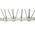 Putnu atbaidīšanas tapas 10X 25CM SPIKES:2-4-2-4, W:8, H:11.5CM