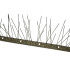 Putnu atbaidīšanas tapas ar nerūsējošā tērauda pamatni, tapas 6-4-6-4, 10 gab., 10 x 50 cm, platums 8,5 cm, augstums 11,8 cm
