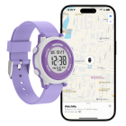 Bērnu viedpulkstenis ar Apple Find My funkciju, WatchMe, violets