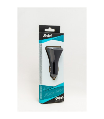 Auto USB lādētājs 4.8A
