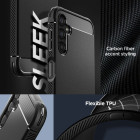 Spigen Rugged Armor Case Samsung Galaxy A14 4G / LTE matēts melns