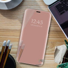 Smart Clear View futrālis Xiaomi Redmi Note 11s, rozā krāsā