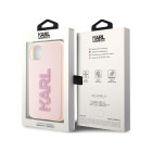 Karl Lagerfeld korpuss iPhone 11 KLHCN613DMBKCP rozā HC 3D Logo Glitter