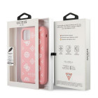 Guess telefona maciņš iPhone 12 Pro Max 6,7 GUHCP12LLSPEWPI rozā cietais telefona maciņš Peony Collection