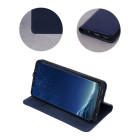 Oriģinālās ādas Smart Pro telefona maciņš Oppo A54 5G / A74 5G / A93 5G tumši zils