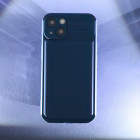 Šūnveida telefona maciņš priekš iPhone XR tumši zils