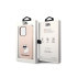 Karl Lagerfeld korpuss iPhone 14 Pro 6.1 KLHCP14LSNCHBCP rozā cietais korpuss Silikona Choupette